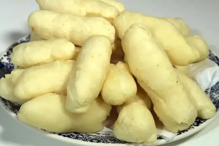 Receita de biscoito de polvilho frito