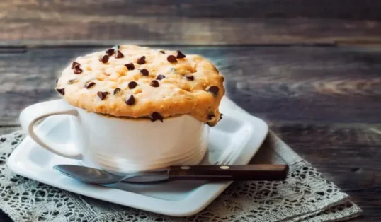 Receita de brownie de caneca