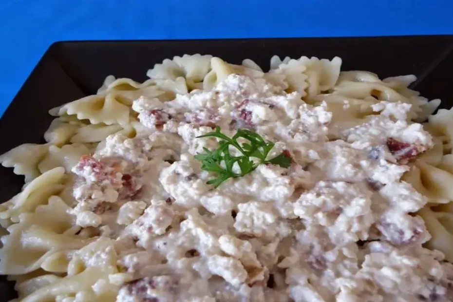 Receitas de macarrão gravatinha