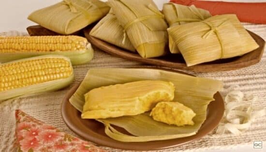 pamonha de milho verde