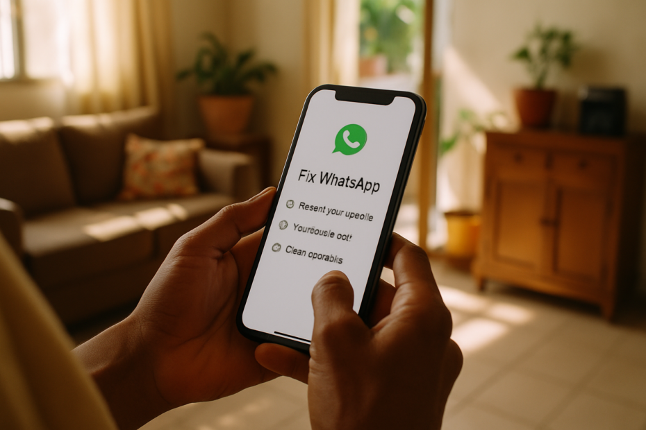 Como resolver quando o WhatsApp não abre